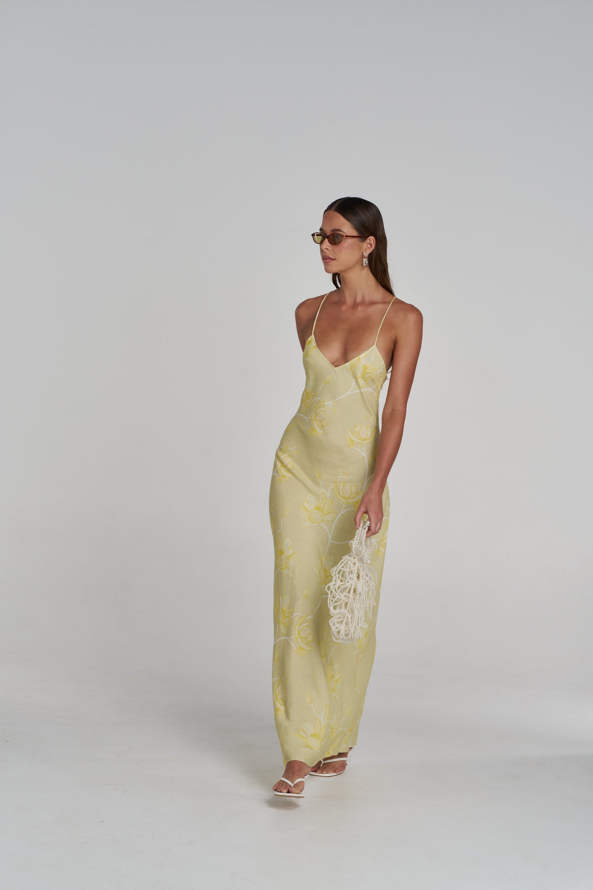 AMELIE MAXI DRESS - MAGNOLIA