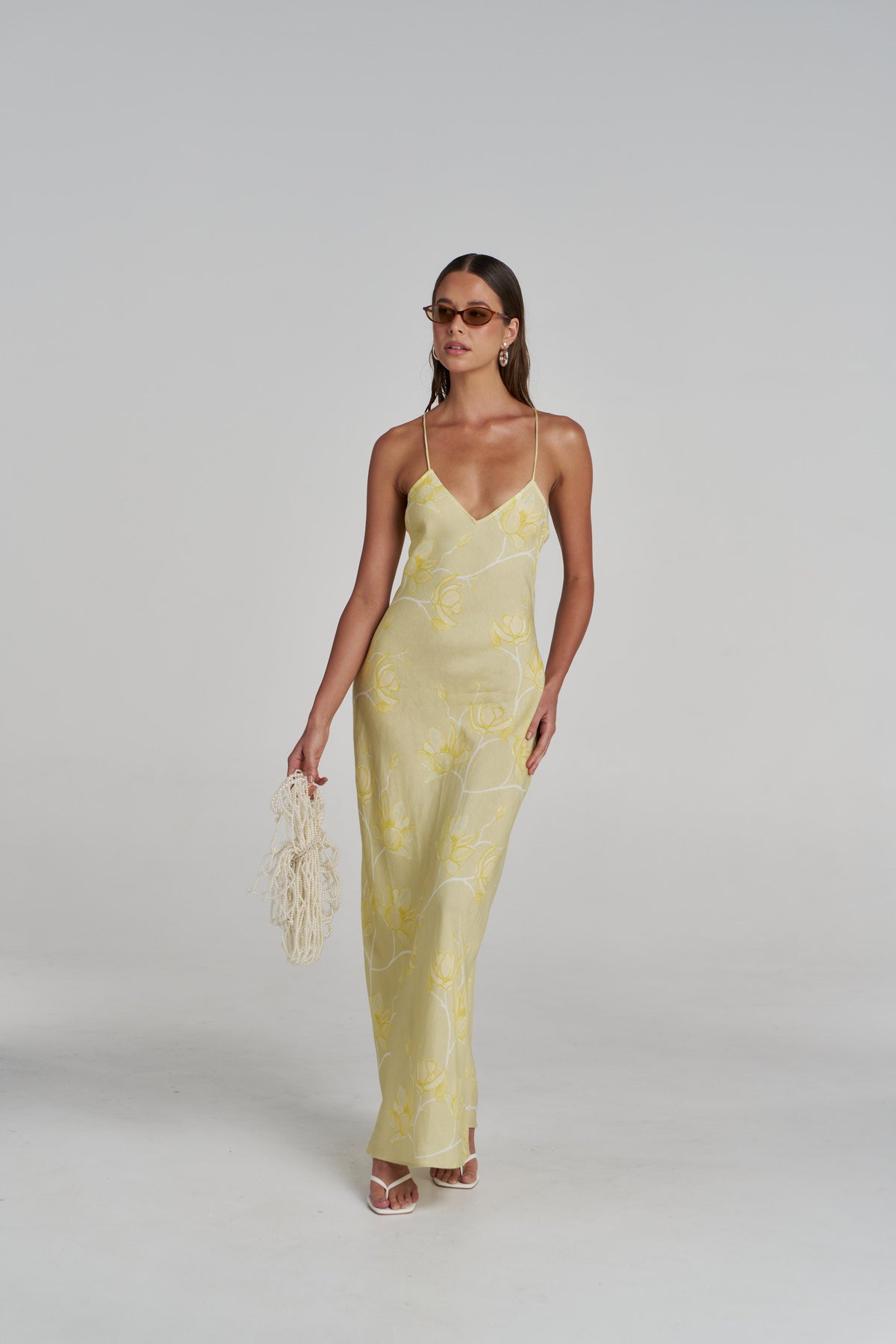 AMELIE MAXI DRESS - MAGNOLIA