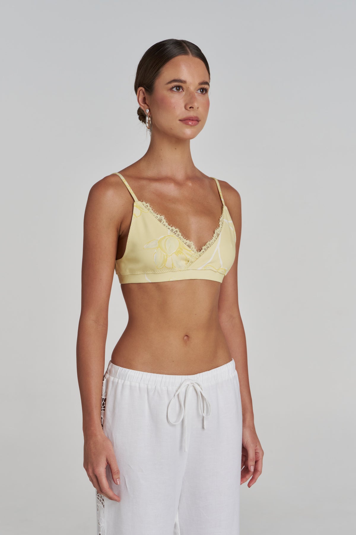 CROSS ME BRALETTE - MAGNOLIA