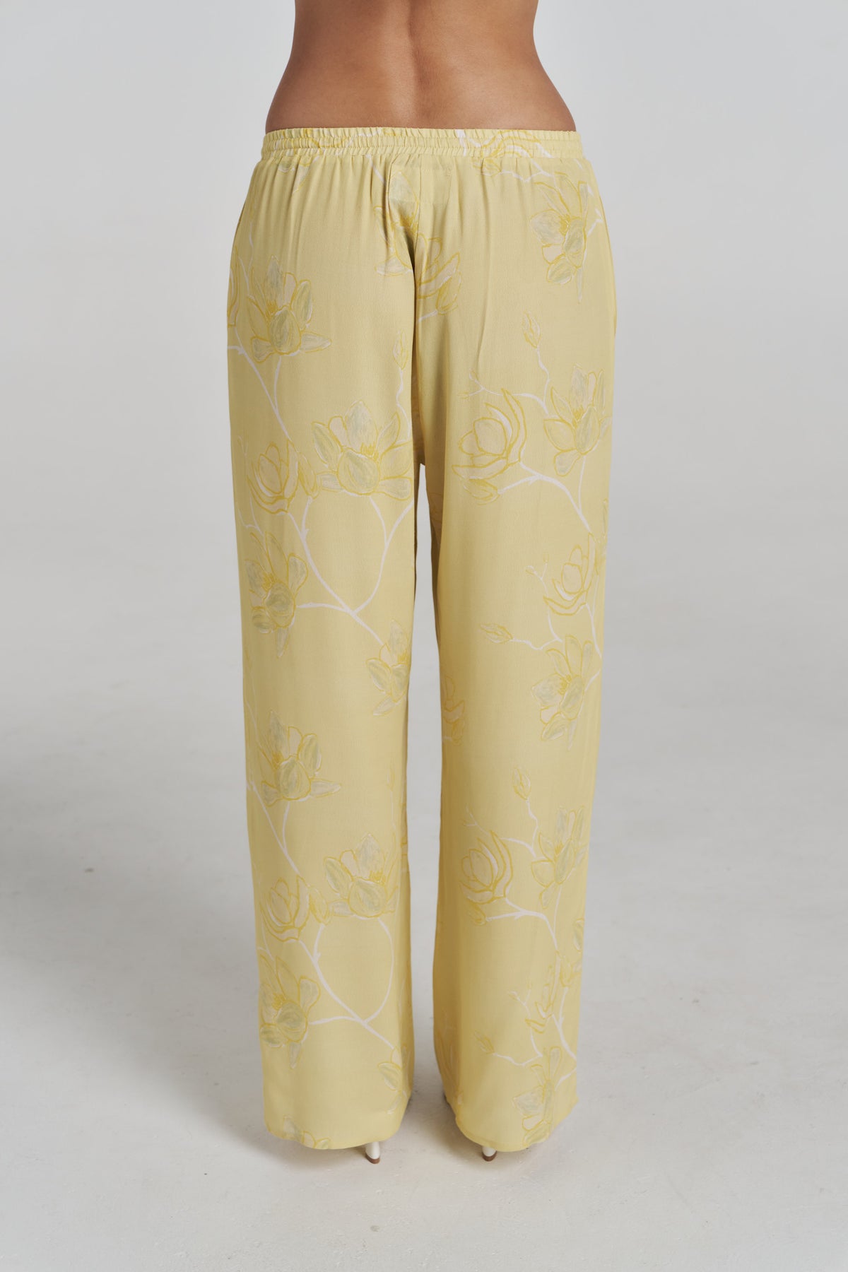 ELASTIC WAIST PANT - MAGNOLIA