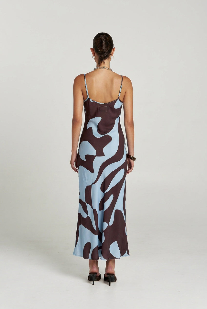 SIREN MIDI DRESS - MIRAGE