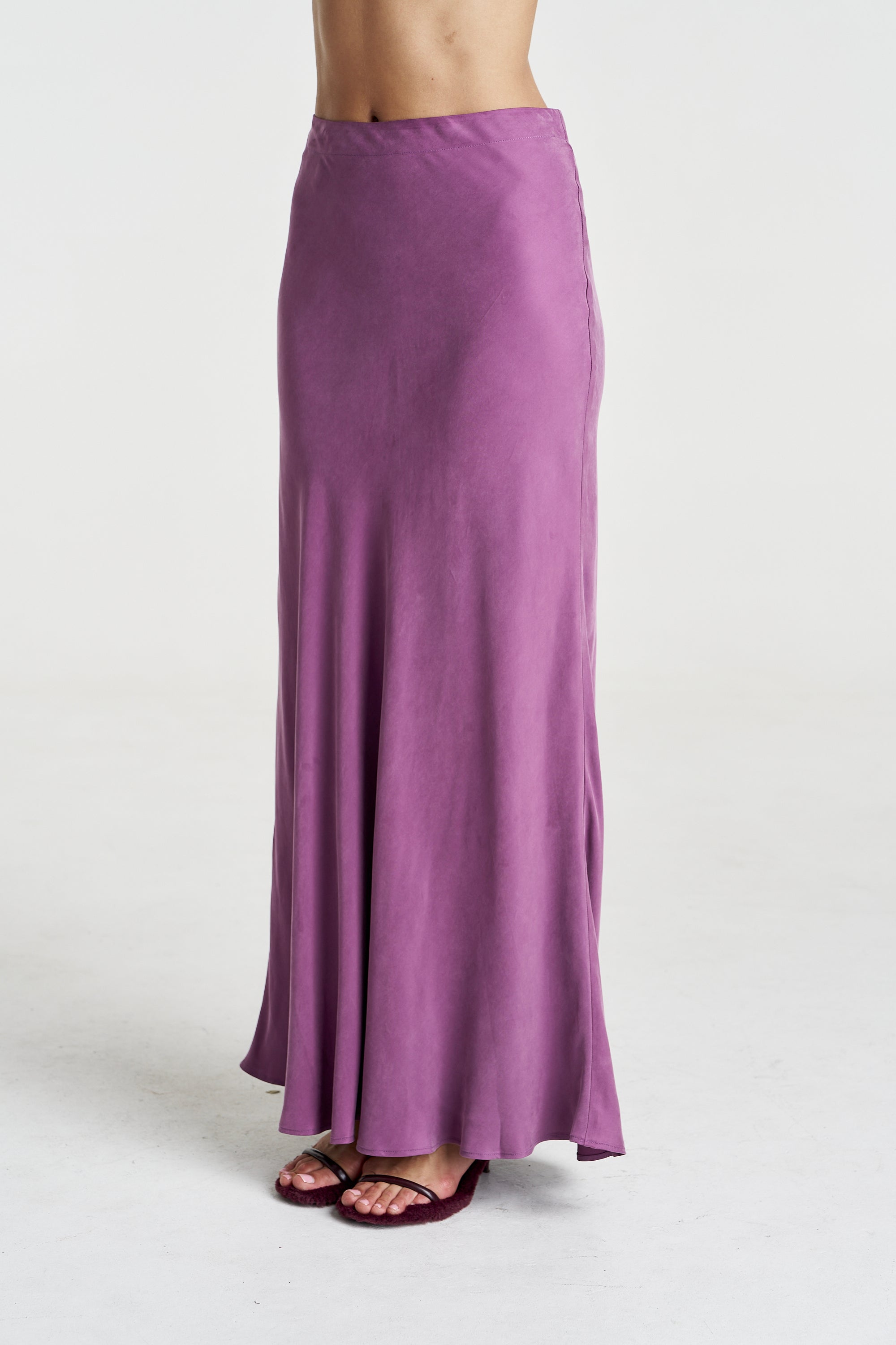 HEIDI SKIRT - MULBERRY