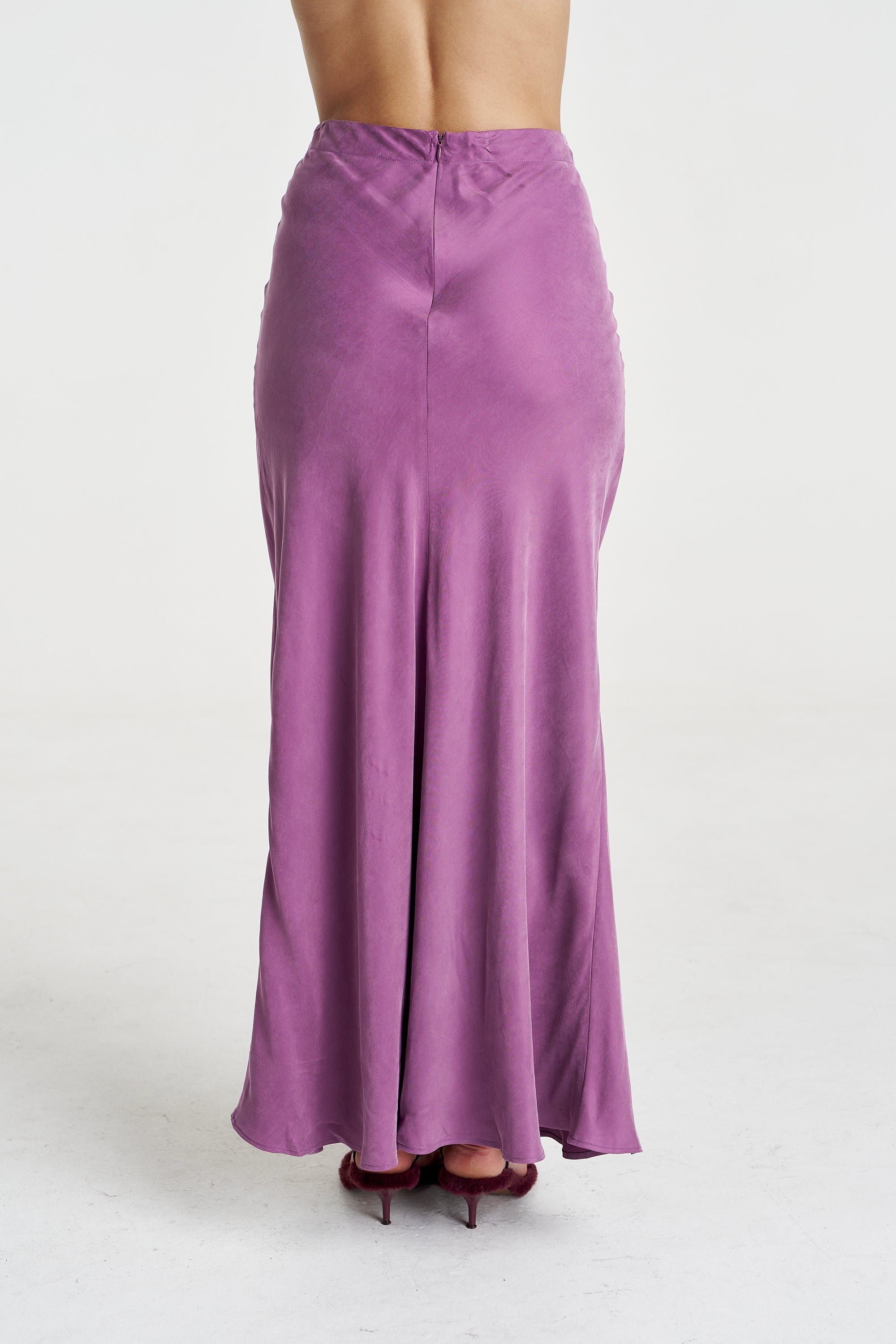 HEIDI SKIRT - MULBERRY