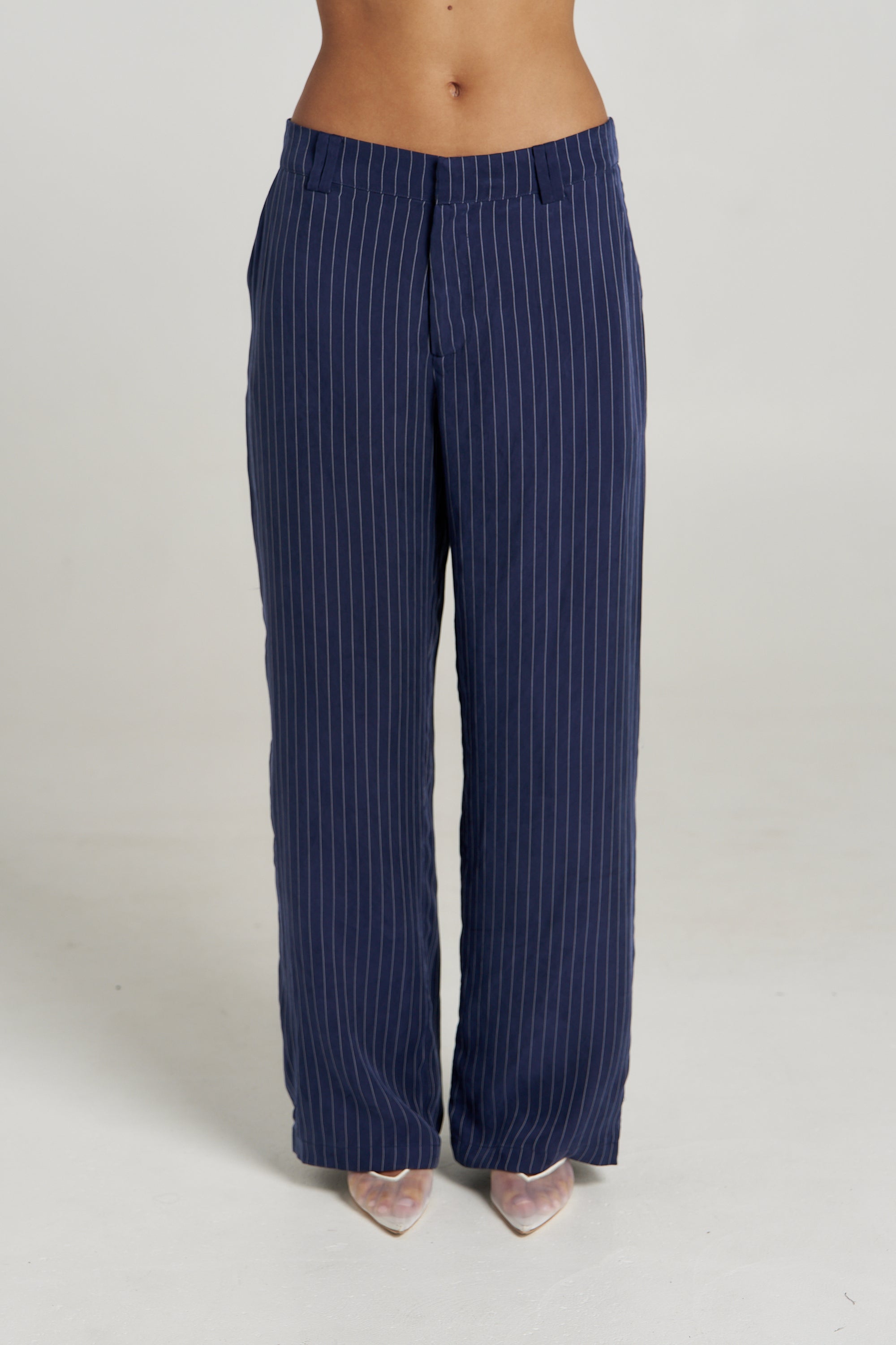 BOSS PANT - NAVY PINSTRIPE