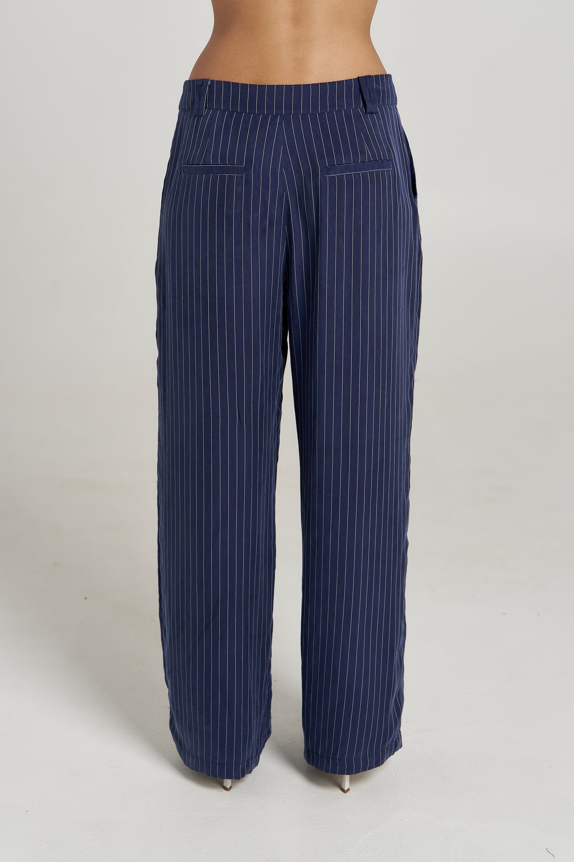 BOSS PANT - NAVY PINSTRIPE