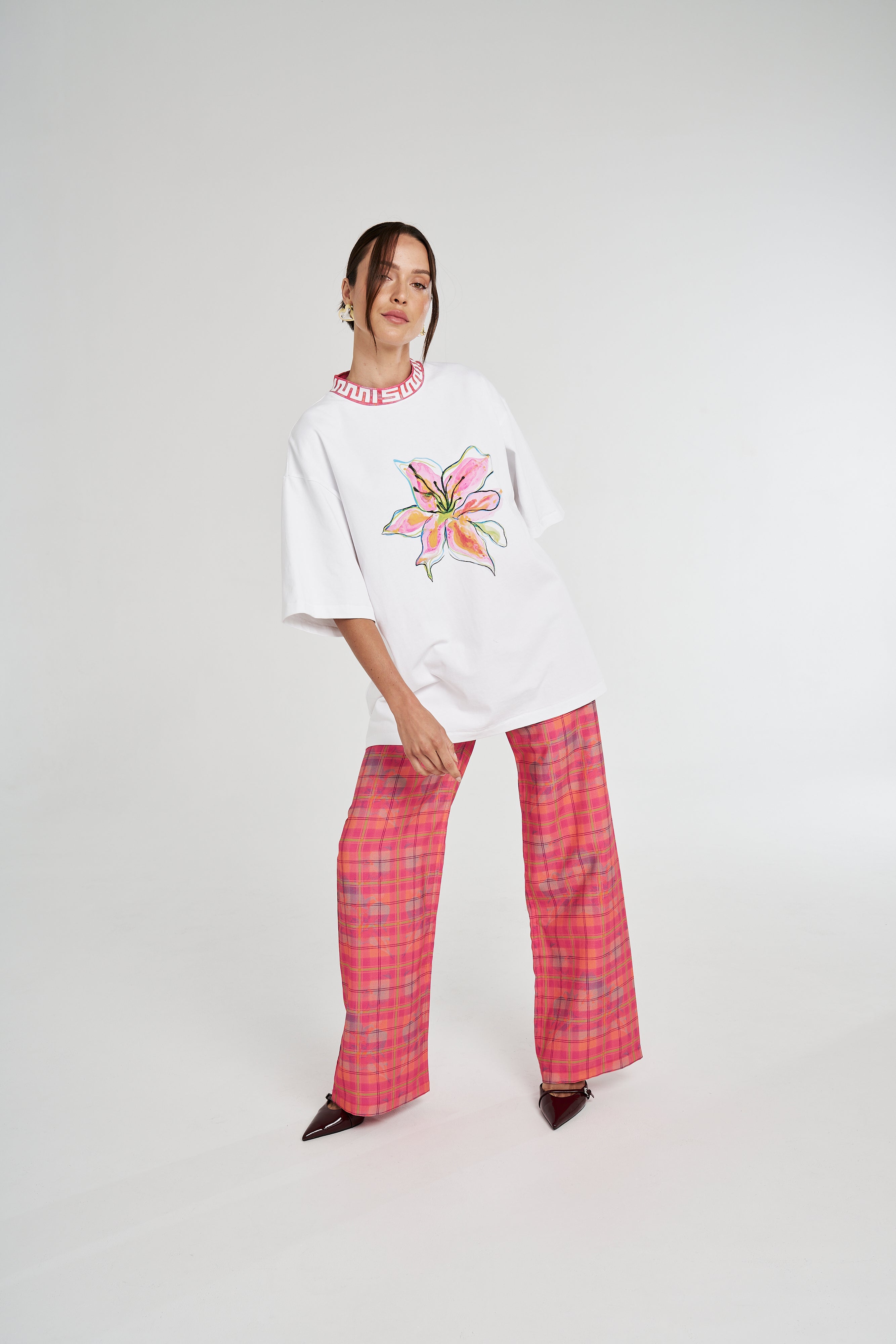 BAND TEE - WASABI NEON