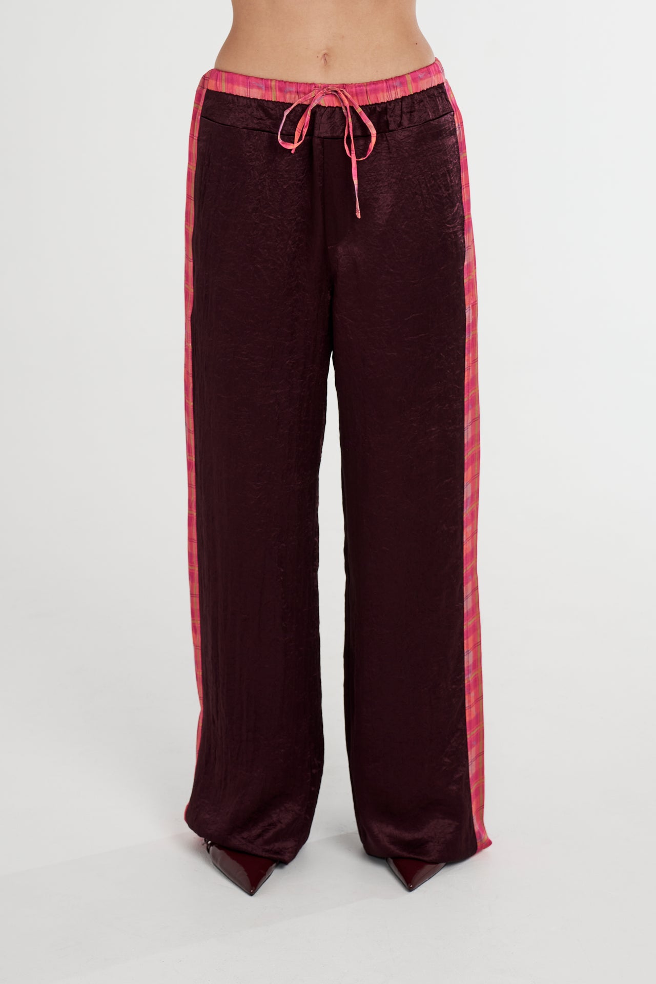 BOXER PANT - PLUM