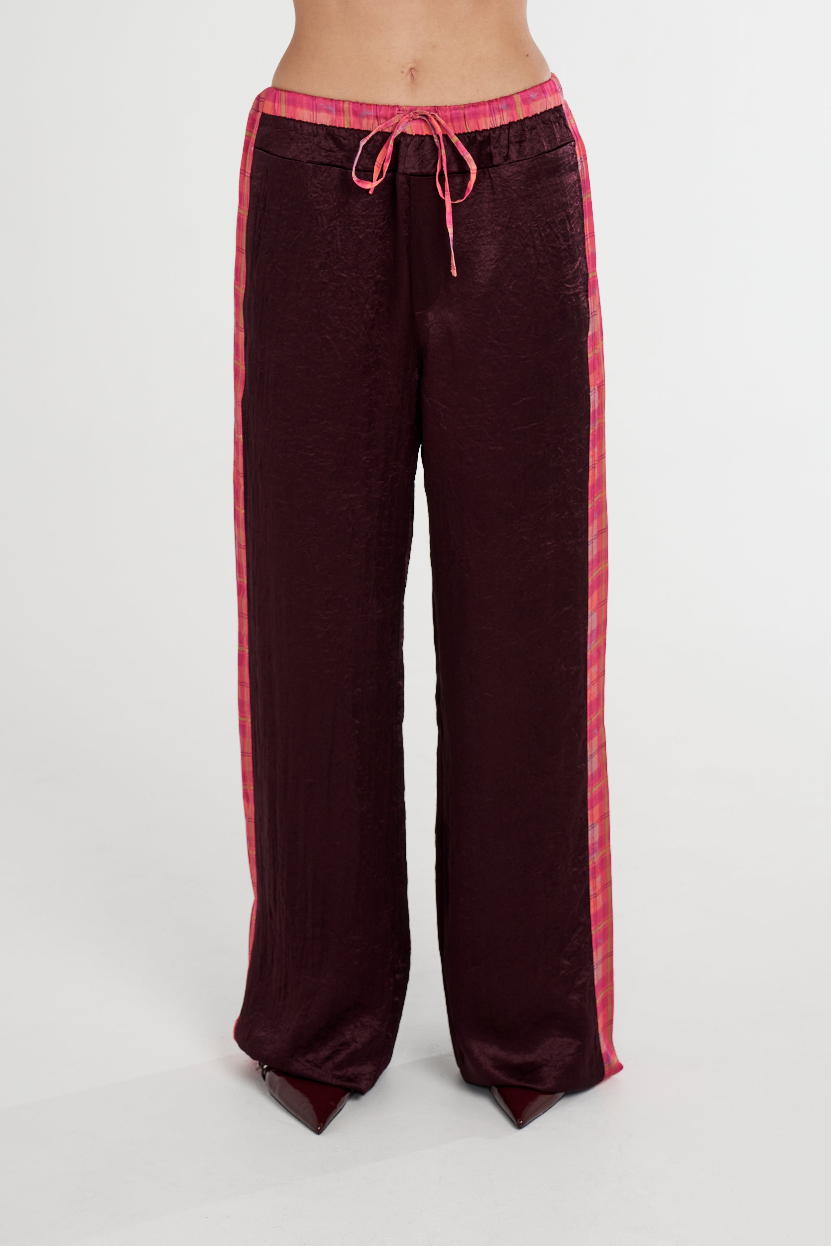 BOXER PANT - PLUM