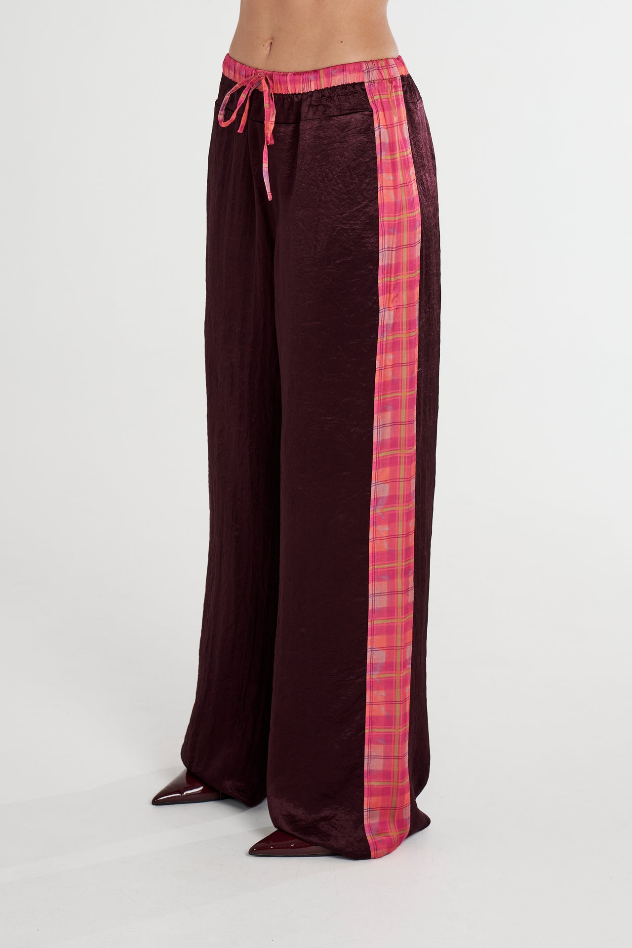 BOXER PANT - PLUM