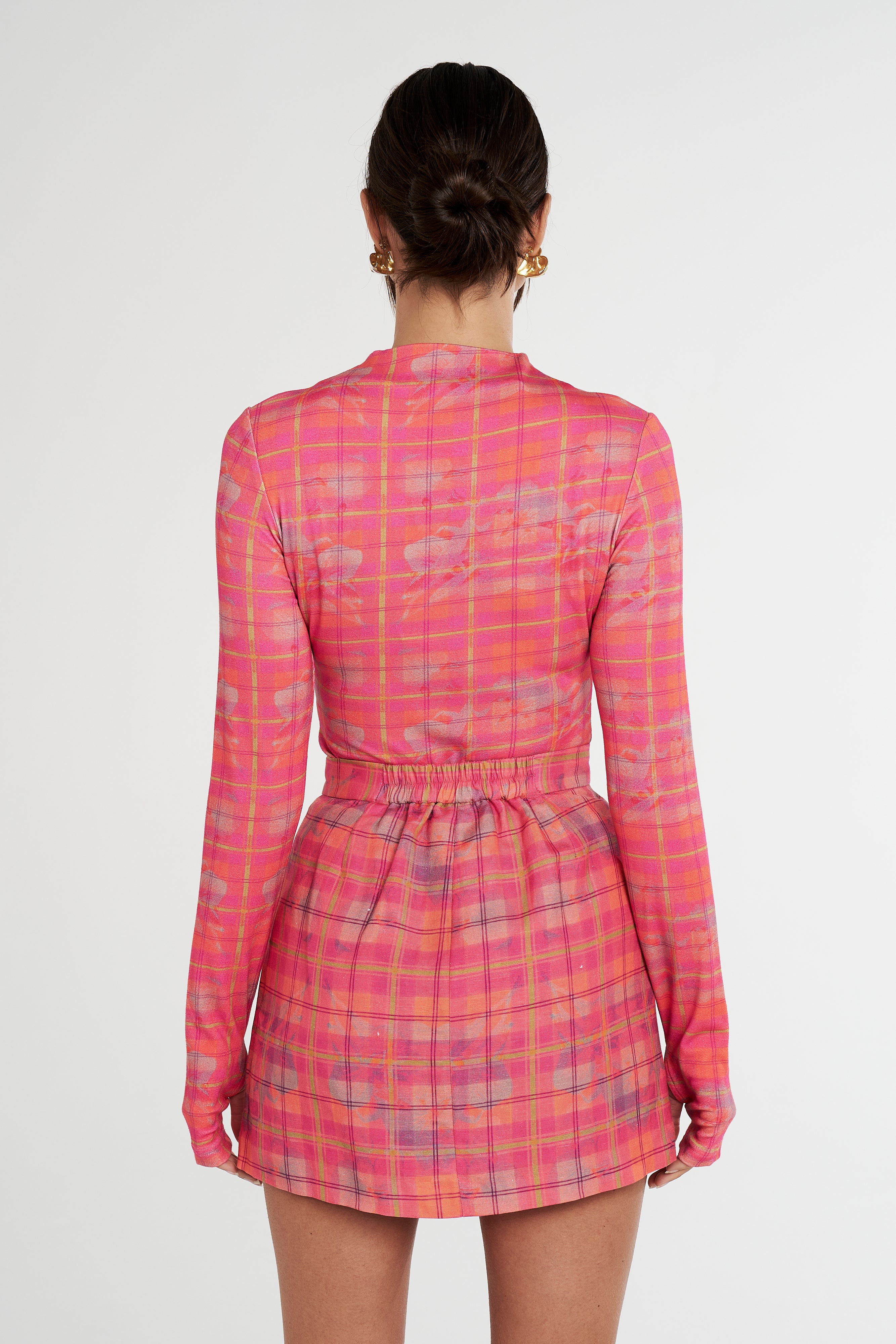 LS SKIVVY - NEON PLAID
