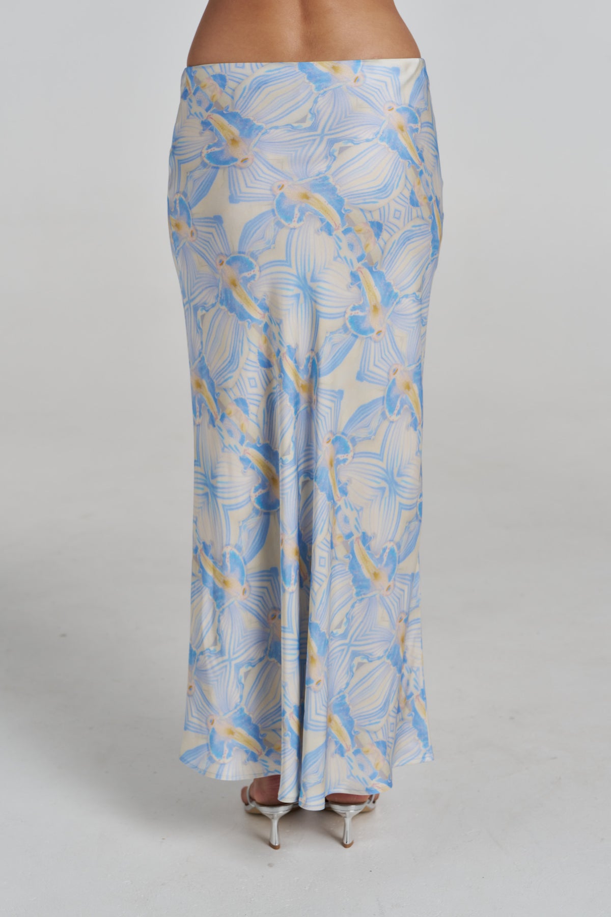 SLIP SKIRT - ORCHID PRISM