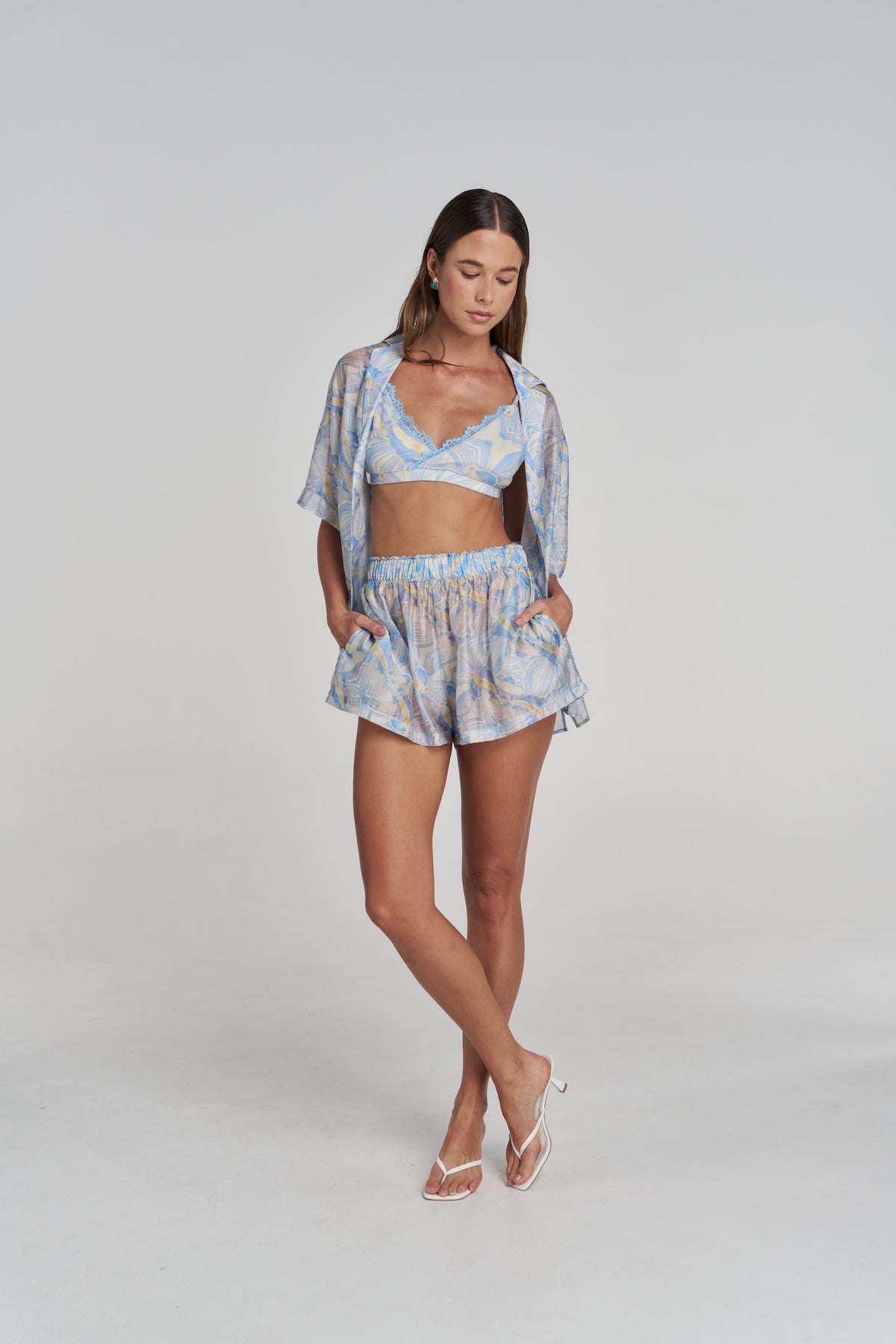 MINNIE SHORT - ORCHID PRISM