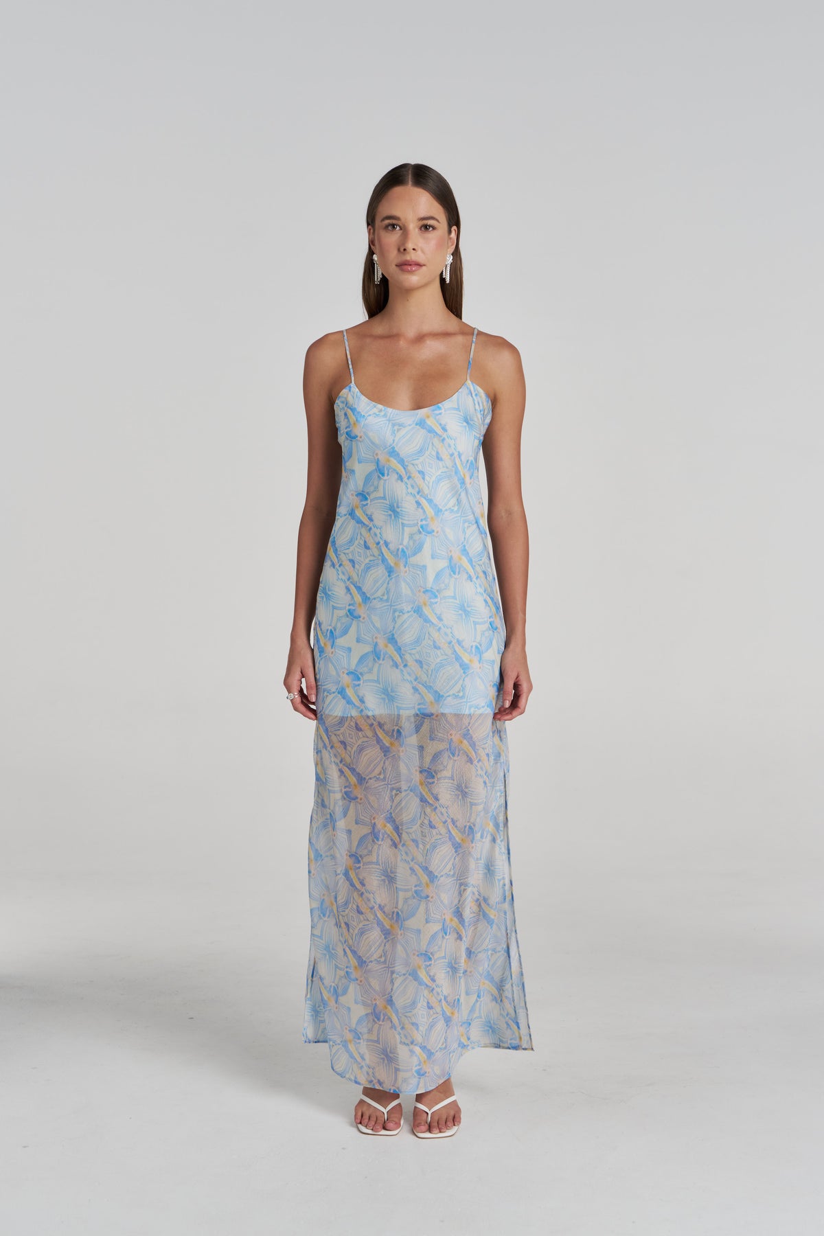 SOPHIA MAXI DRESS - ORCHID PRISM