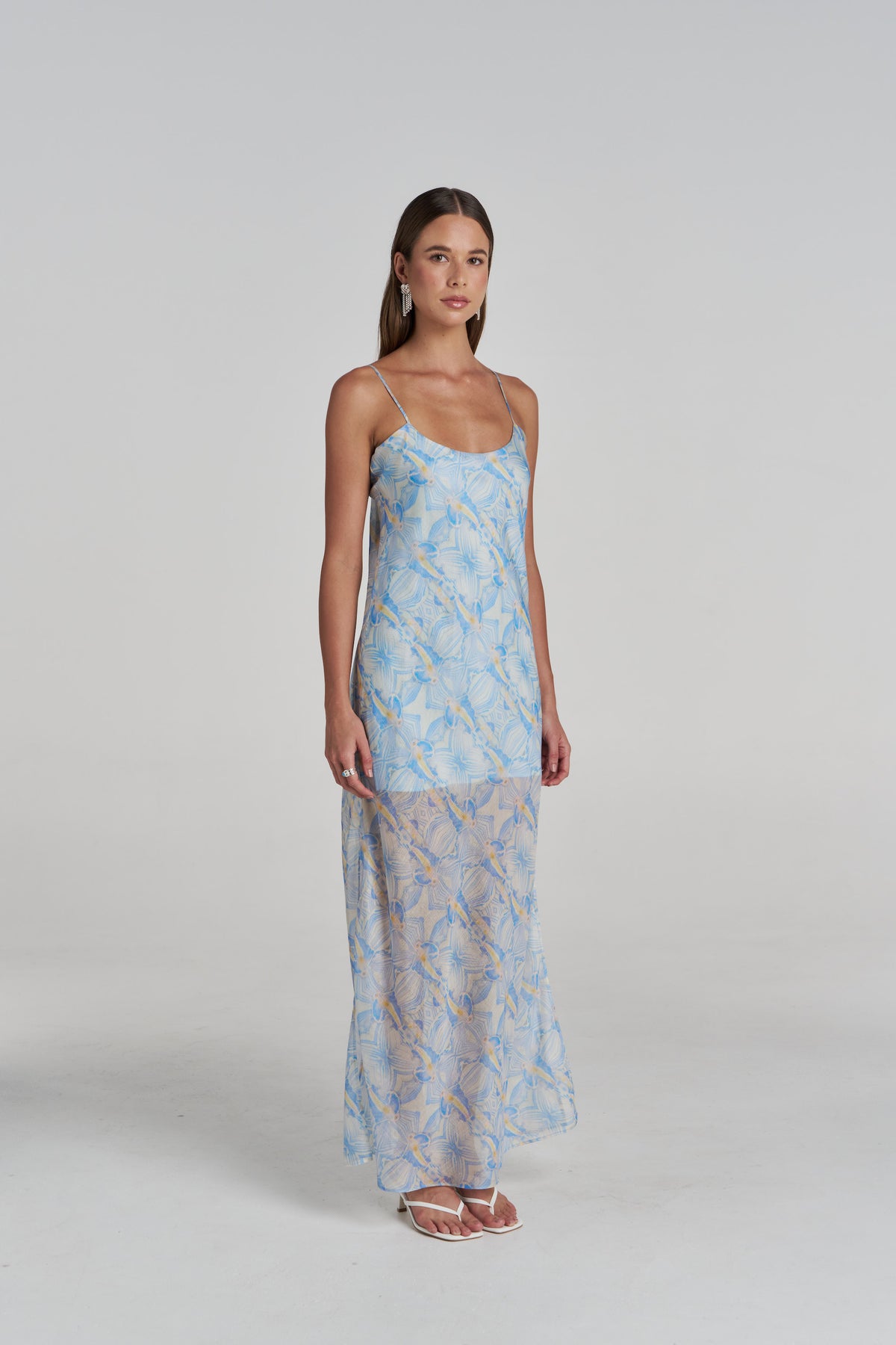 SOPHIA MAXI DRESS - ORCHID PRISM