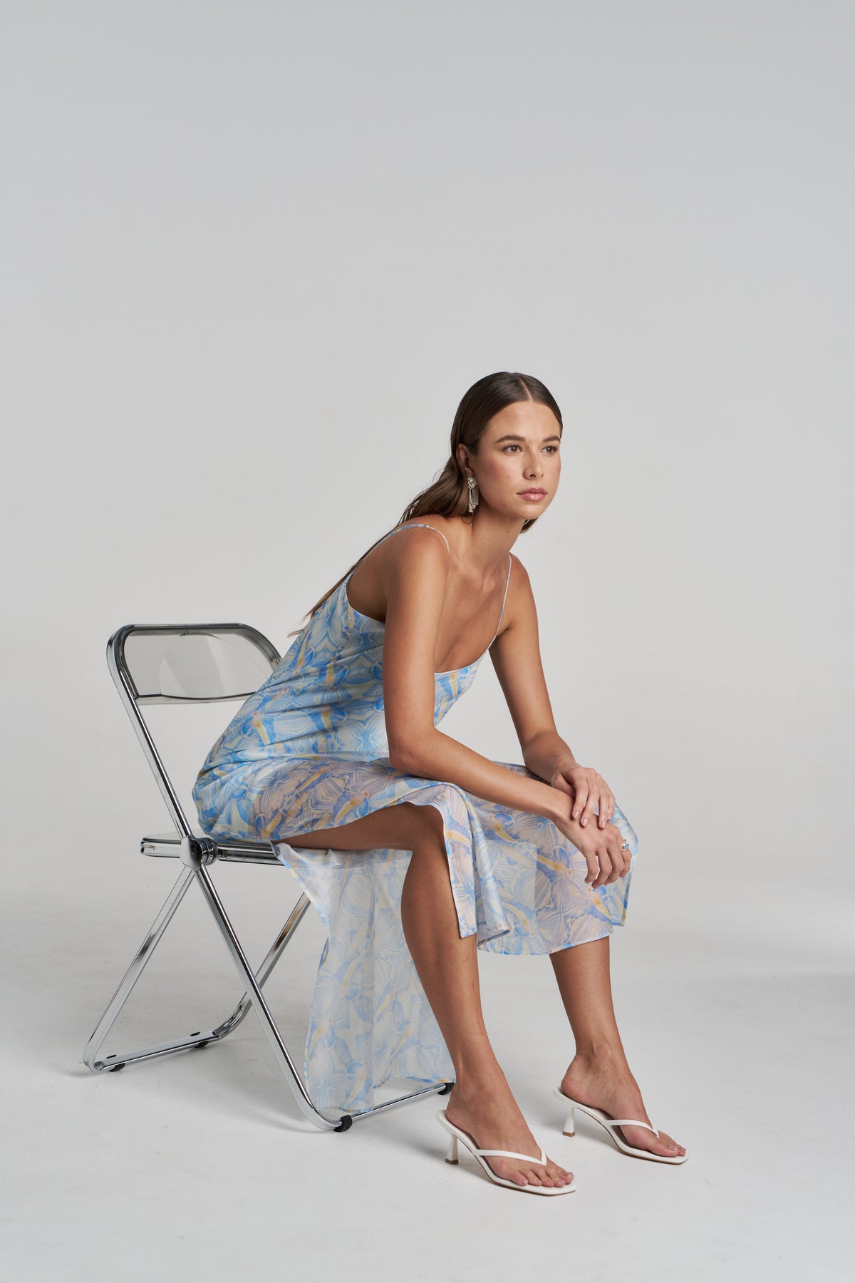 SOPHIA MAXI DRESS - ORCHID PRISM