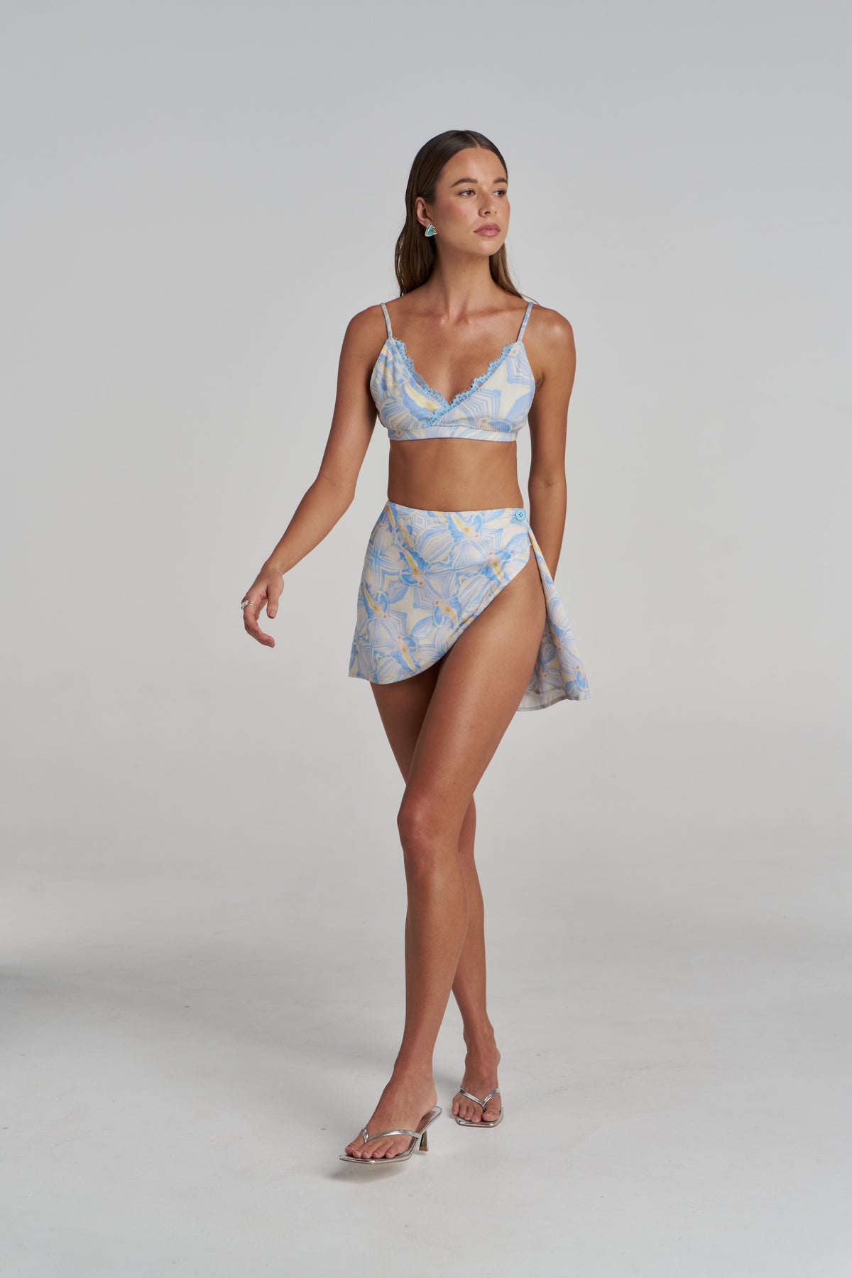 KAI MINI SKIRT - ORCHID PRISM