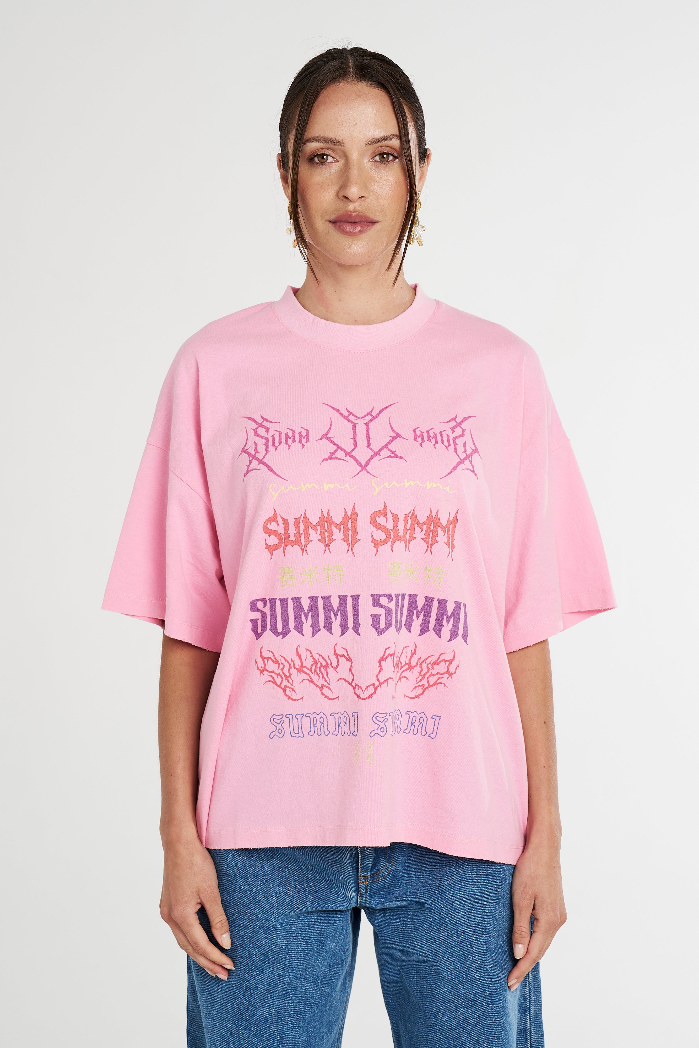 BAND TEE - PINK