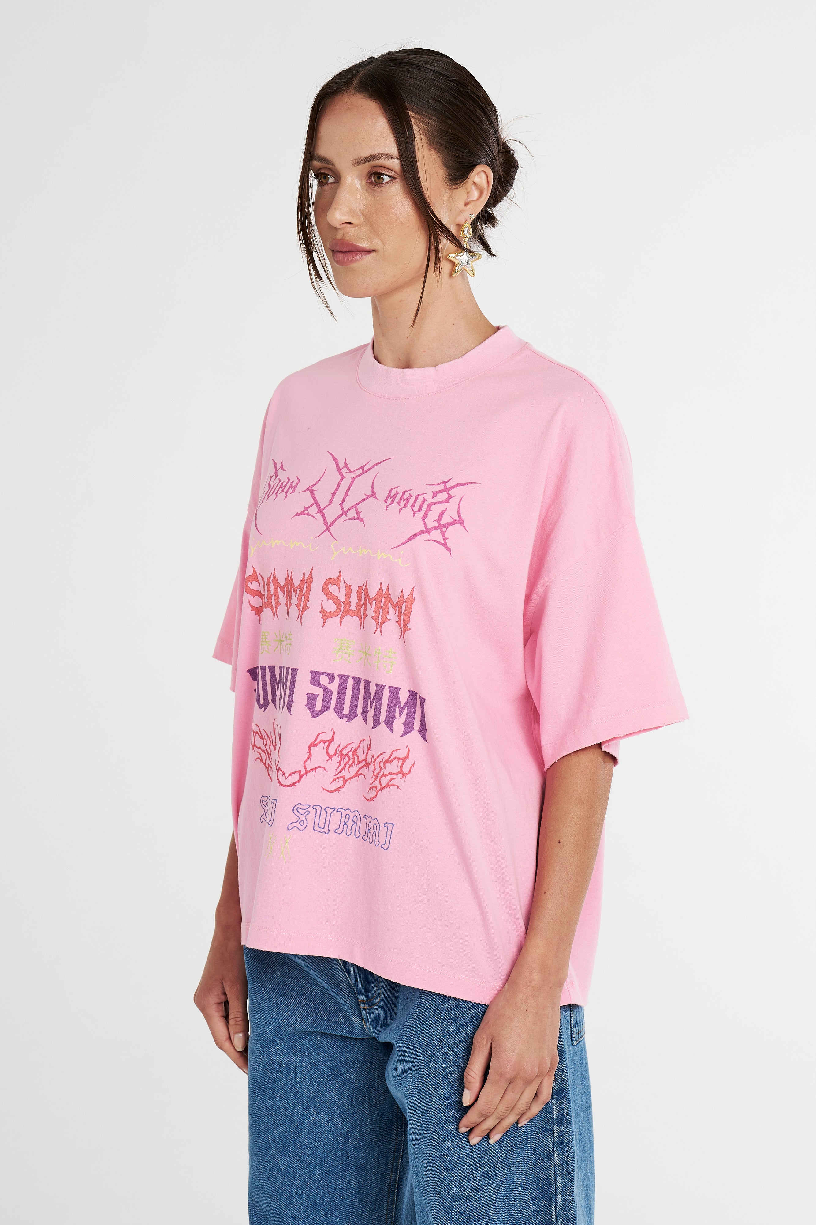 BAND TEE - PINK