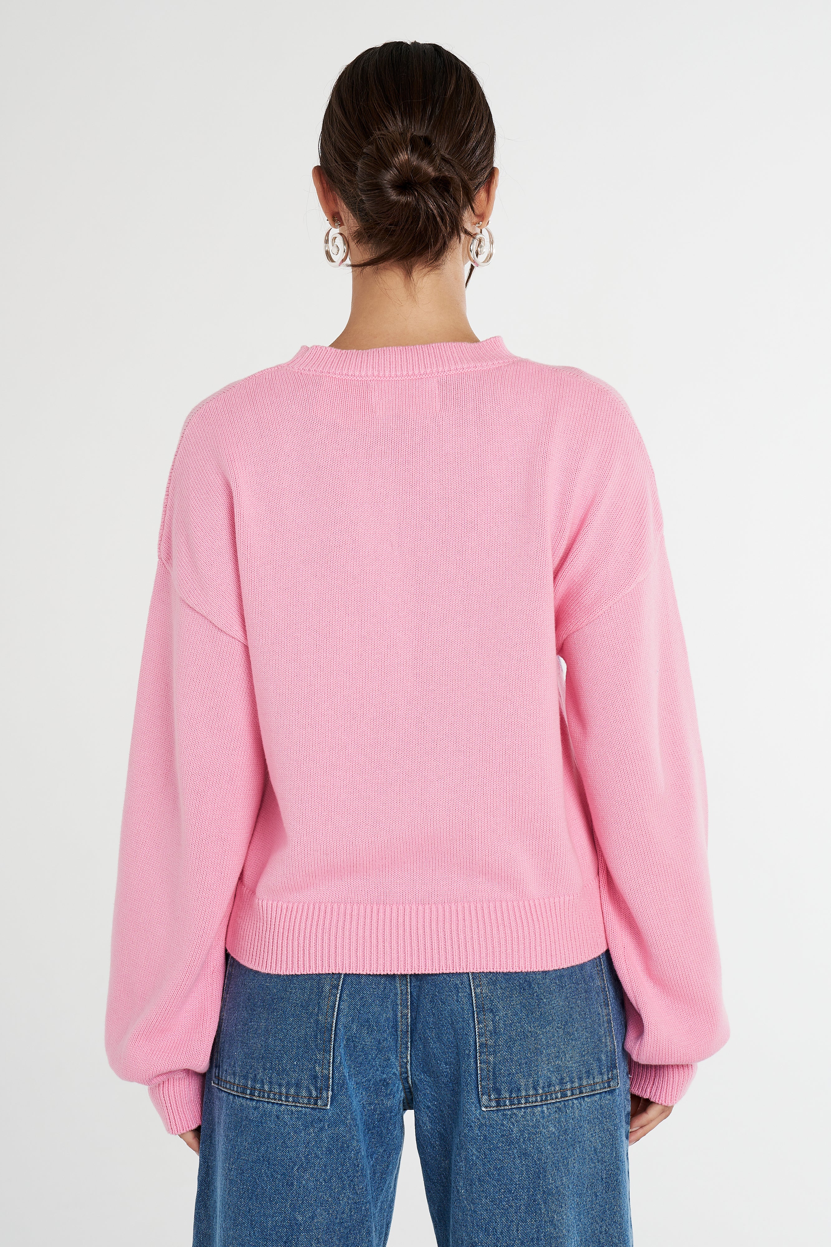 SUMMI SWEATER - PINK PANDA