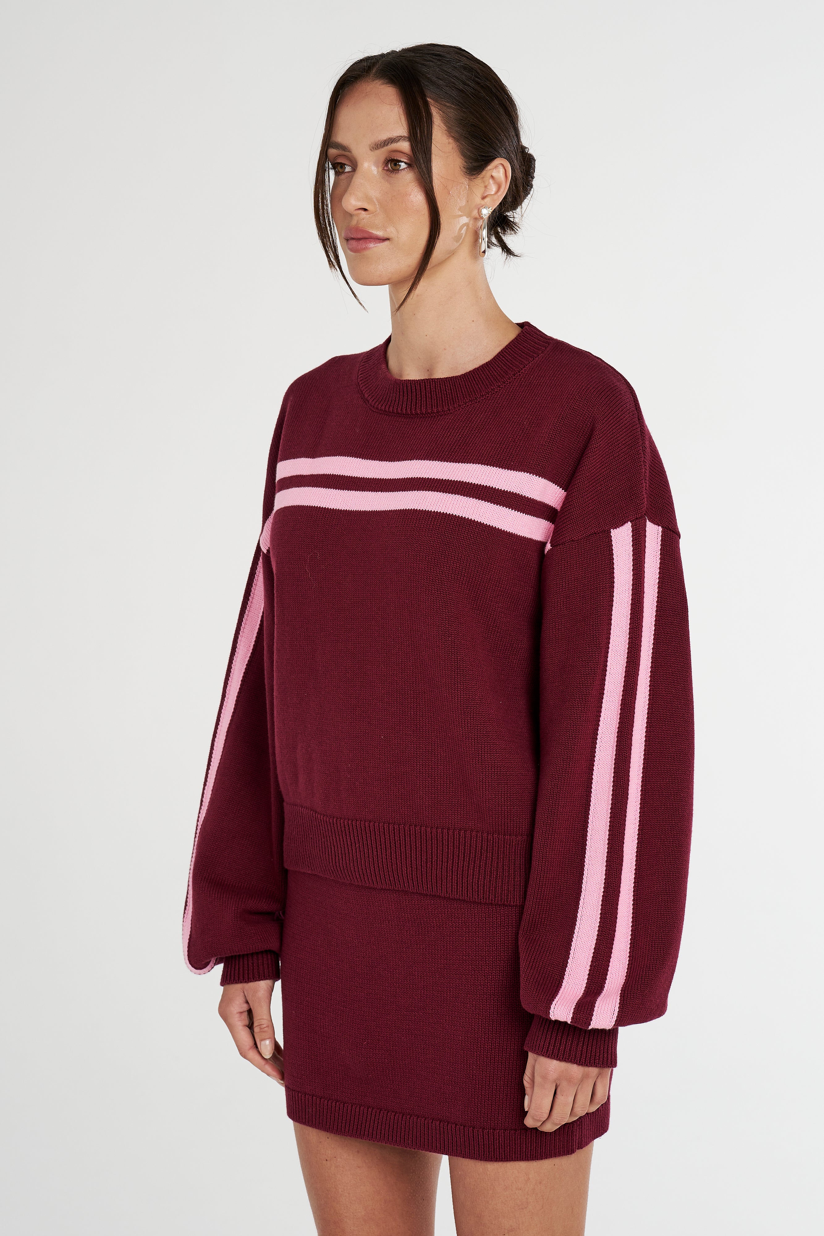 SUMMI SWEATER - PLUM