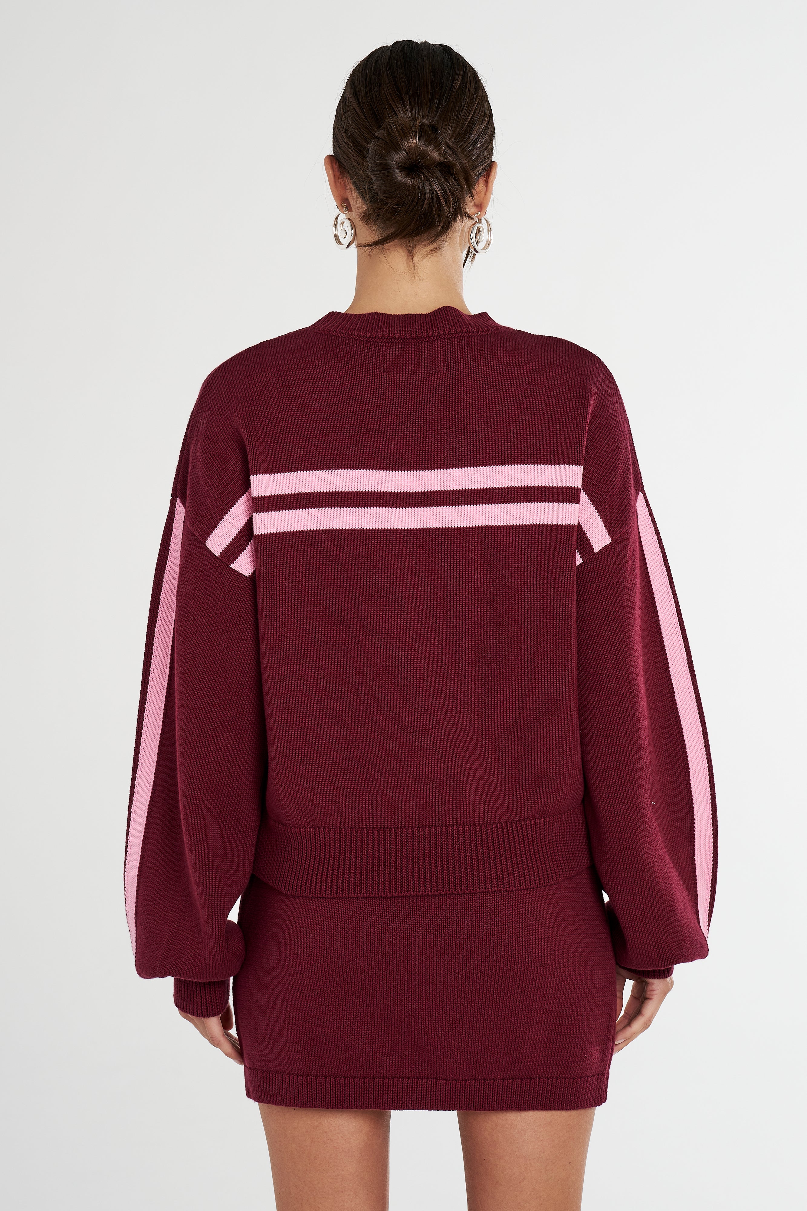 SUMMI SWEATER - PLUM