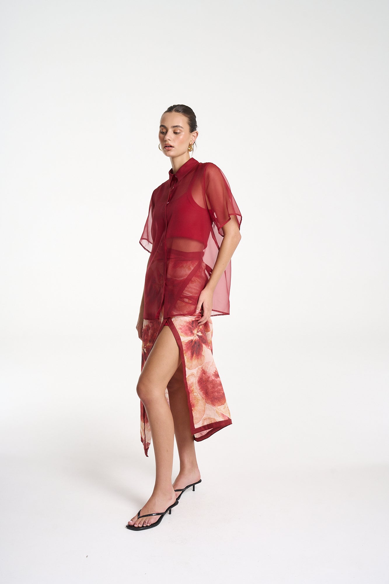 ROMEO SHIRT -  CARMINE RED