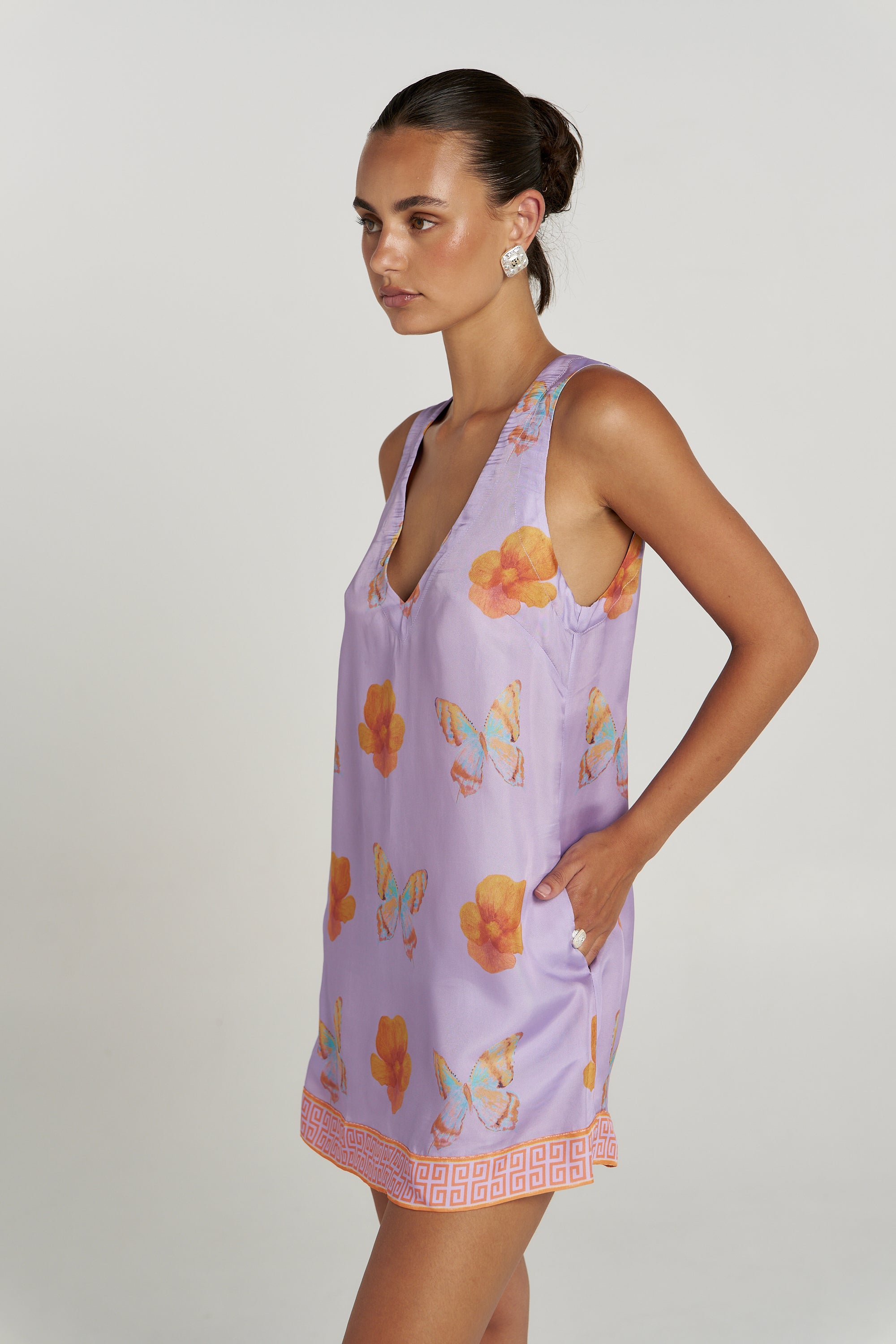 V SHIFT DRESS - REVERIE