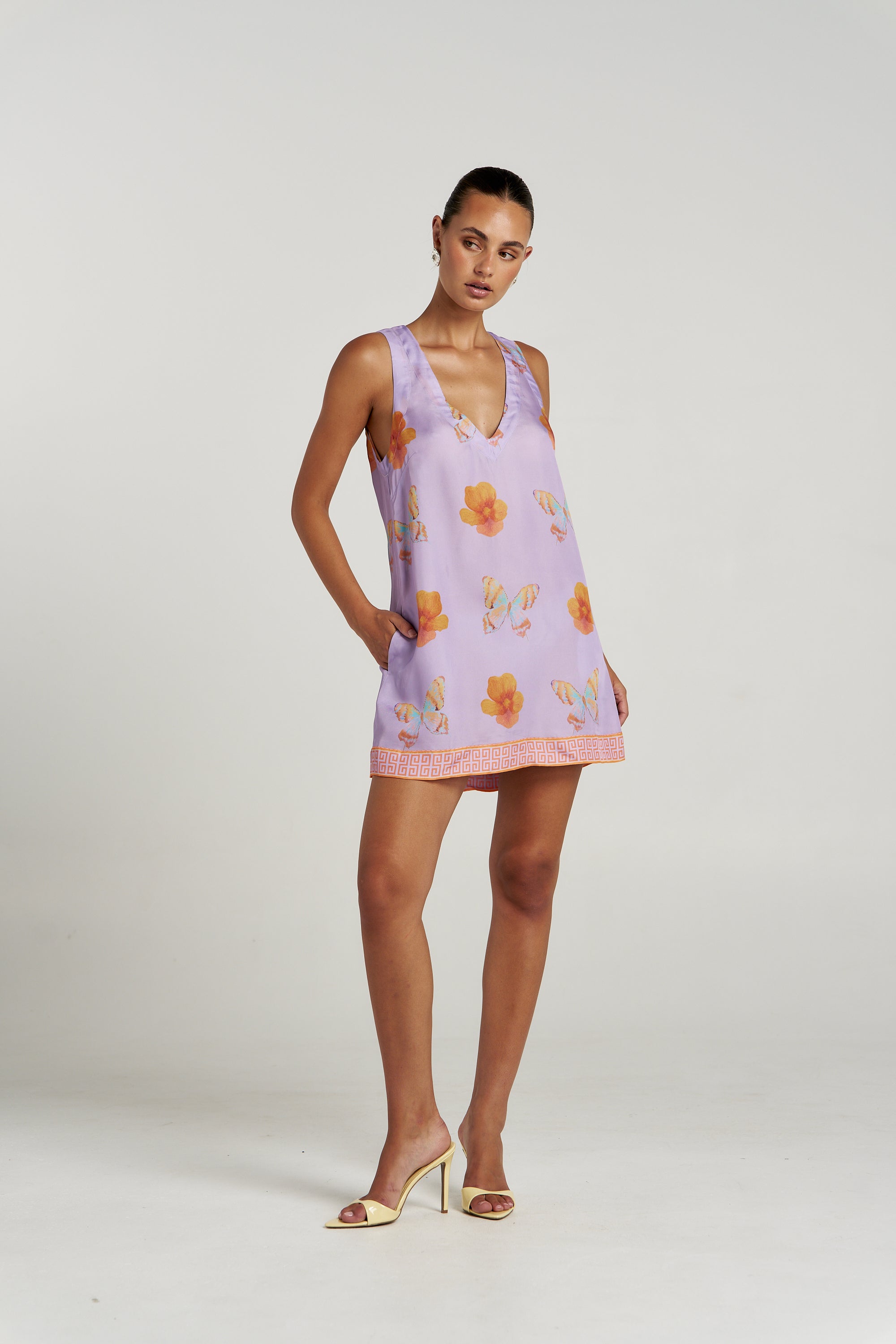 V SHIFT DRESS - REVERIE