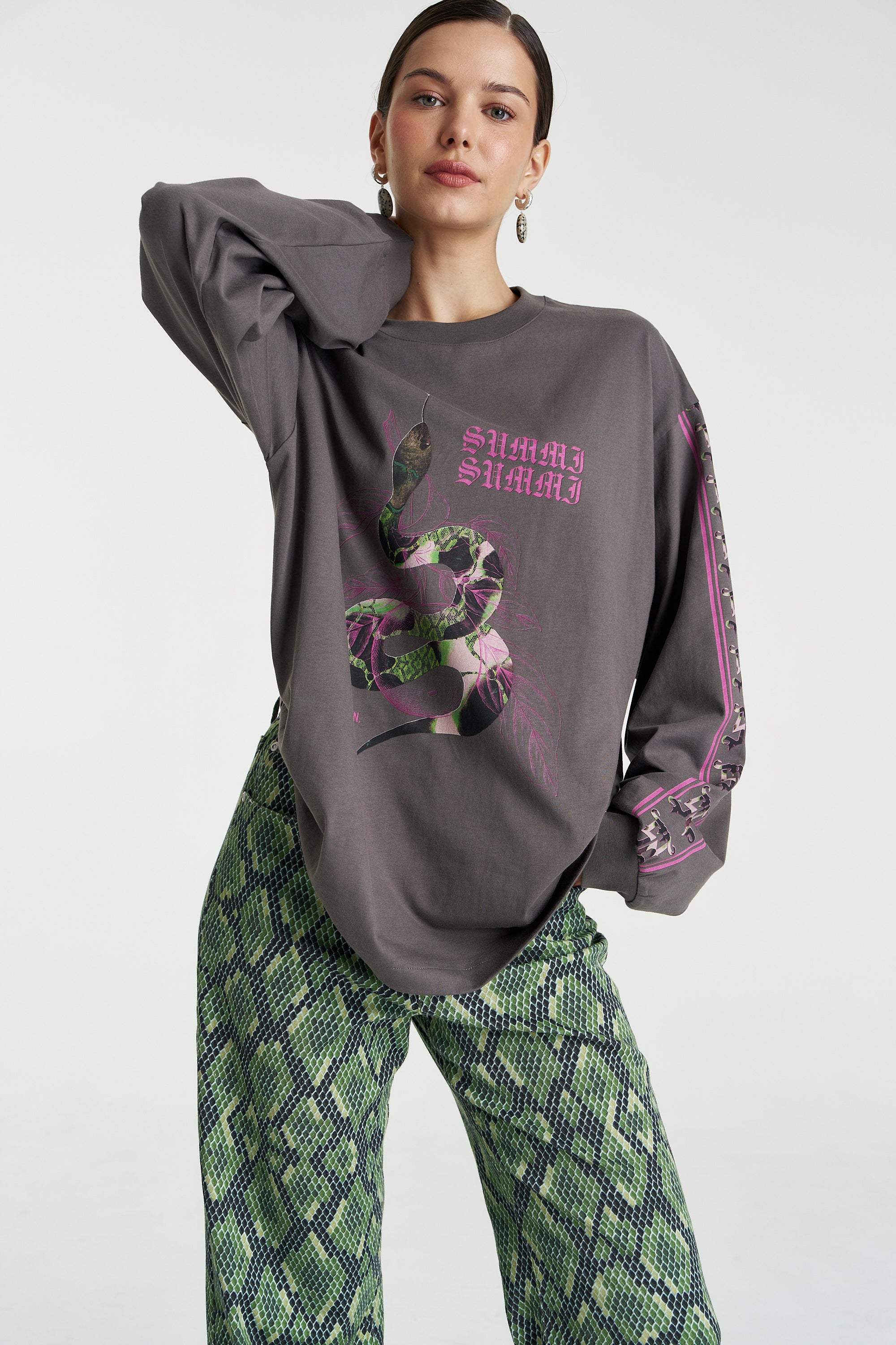 EDEN LS TEE - SHADOW
