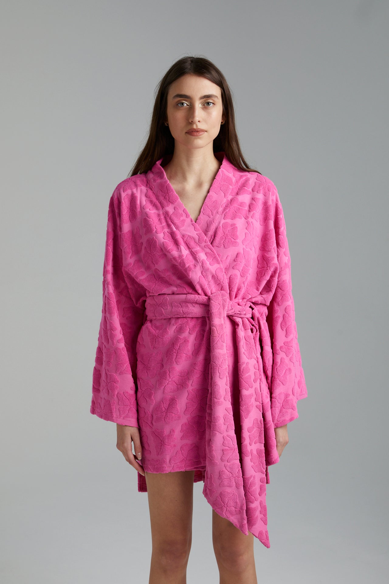 TERRY ROBE - PINK