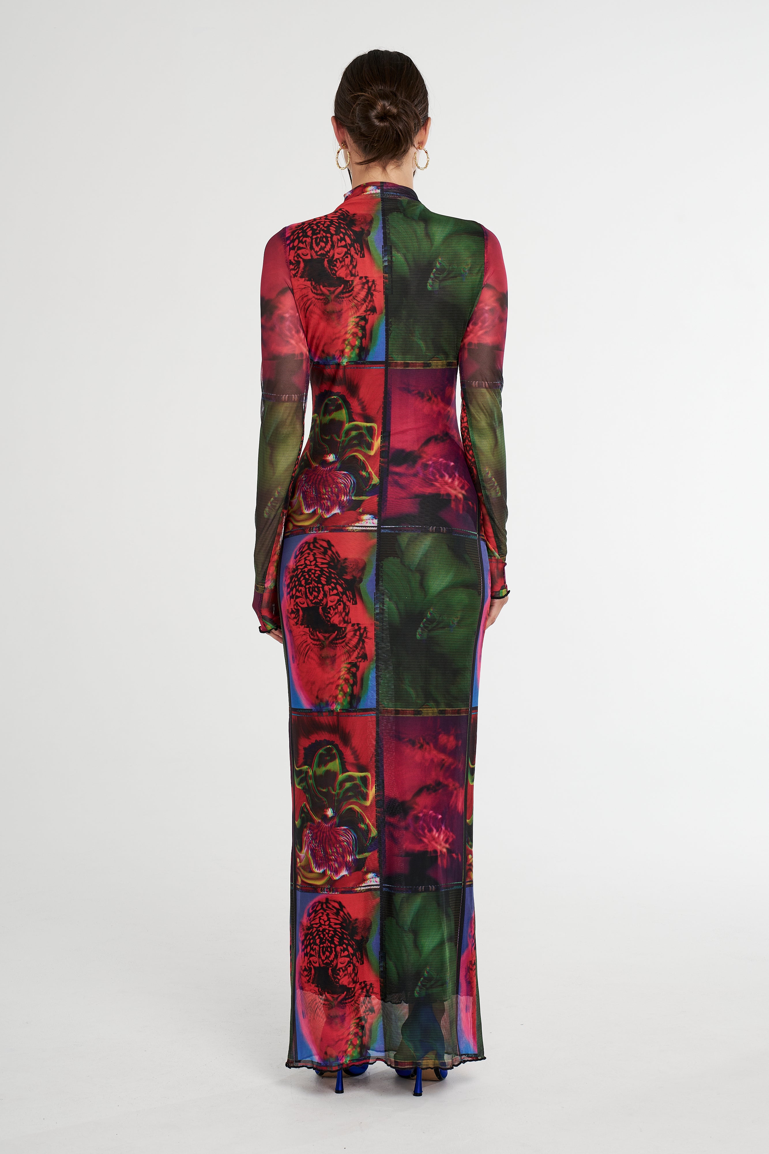 LS MAXI DRESS - UNTAMED
