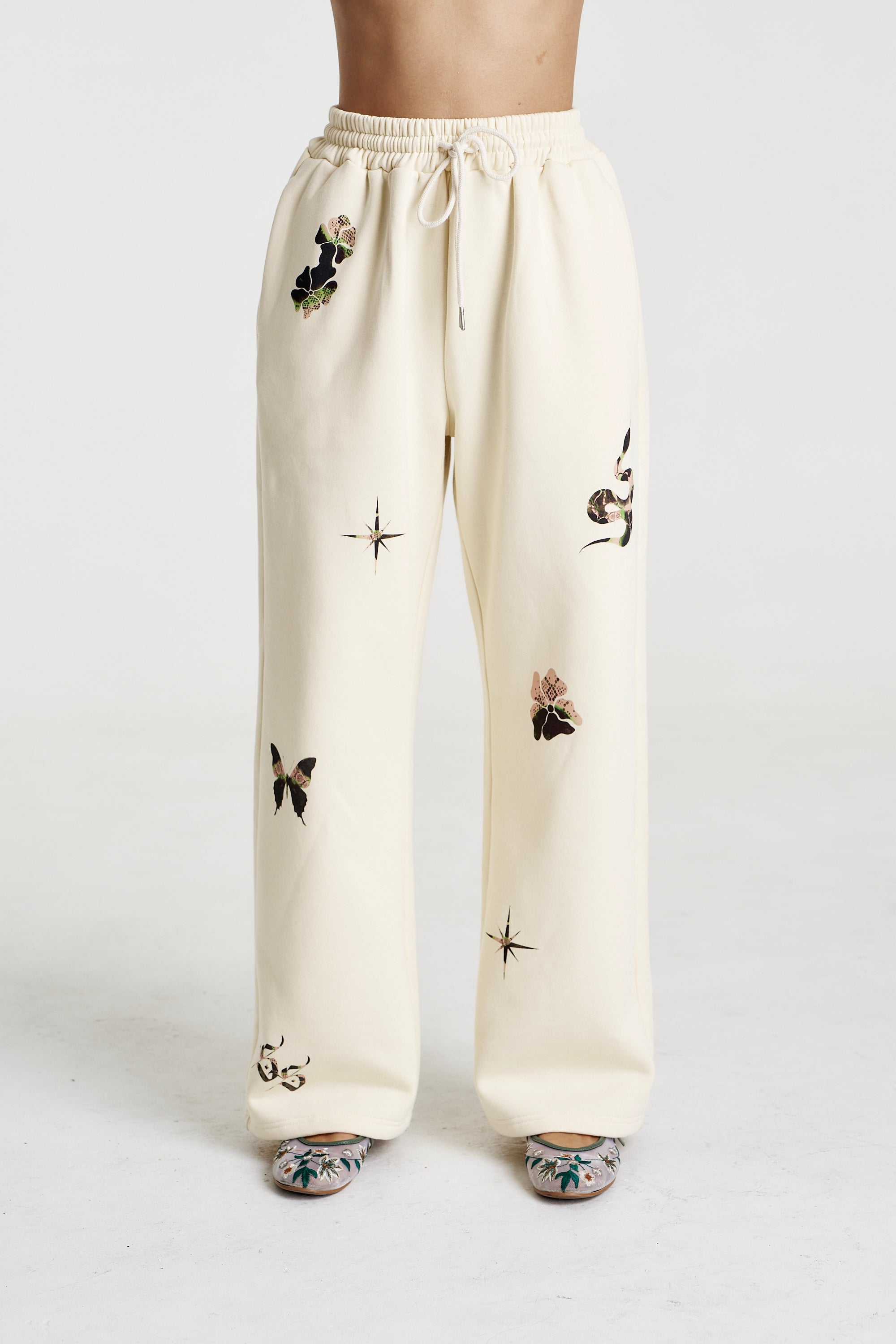 MOTIF TRACKPANT - VANILLA