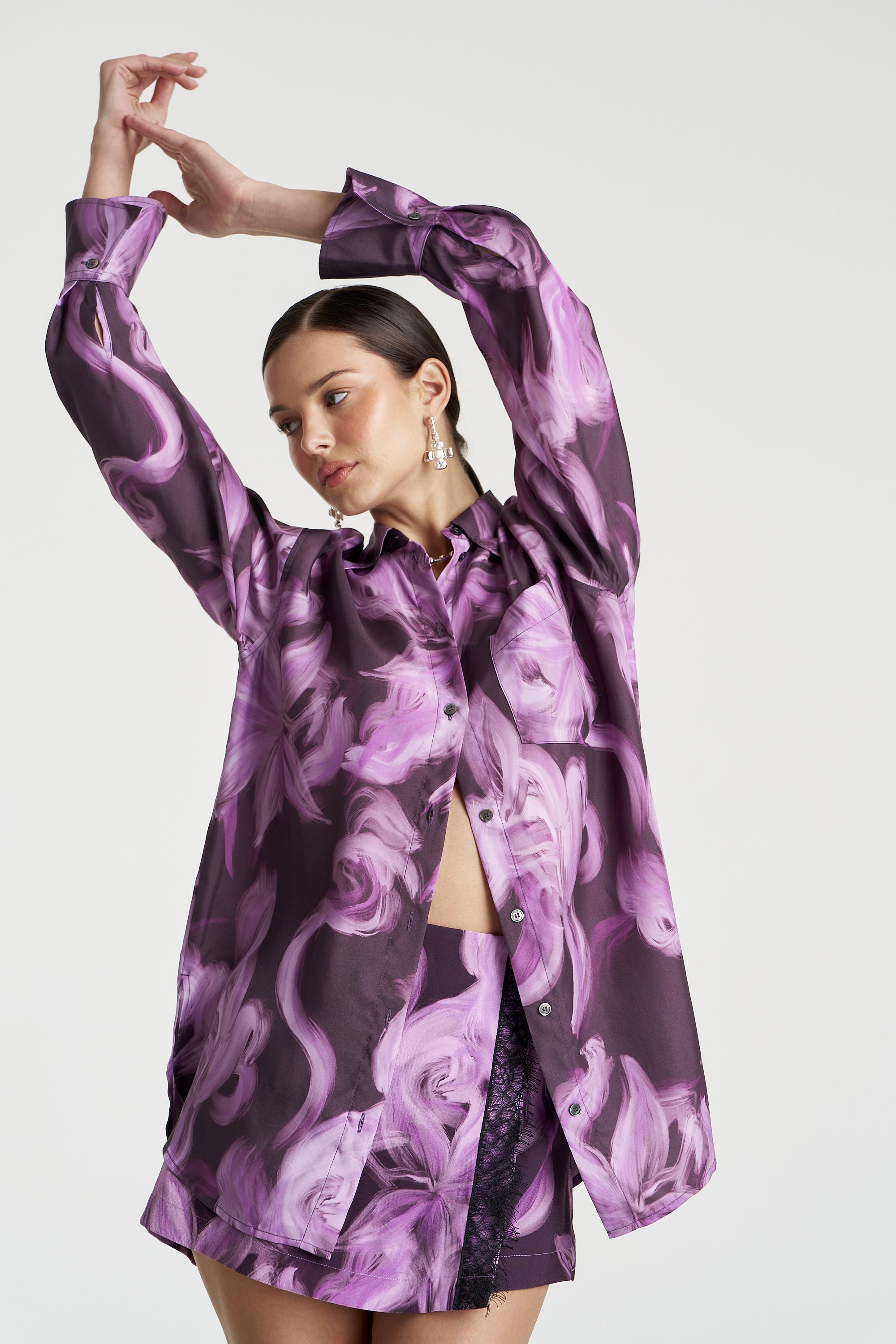 BOSS LS SHIRT - VELVET SHADOW