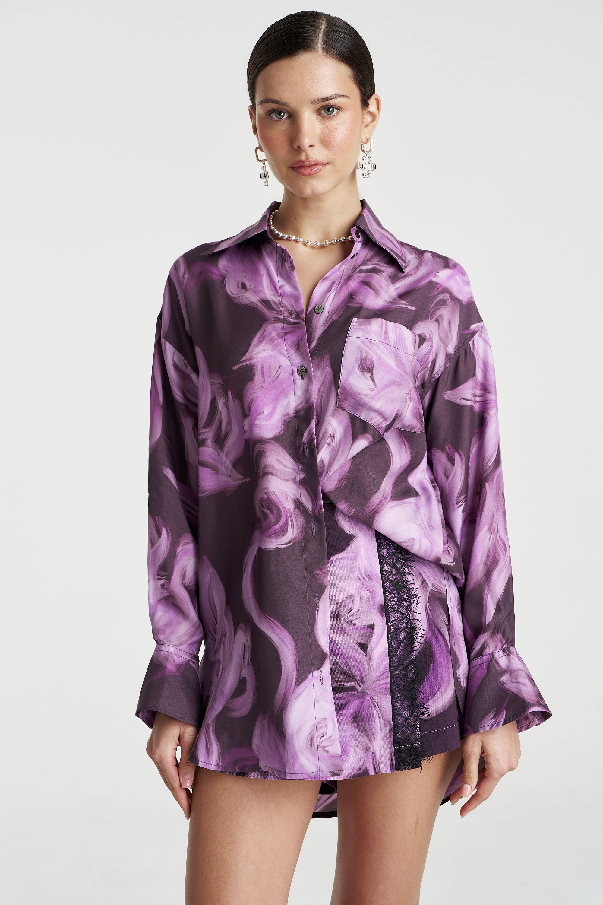 BOSS LS SHIRT - VELVET SHADOW