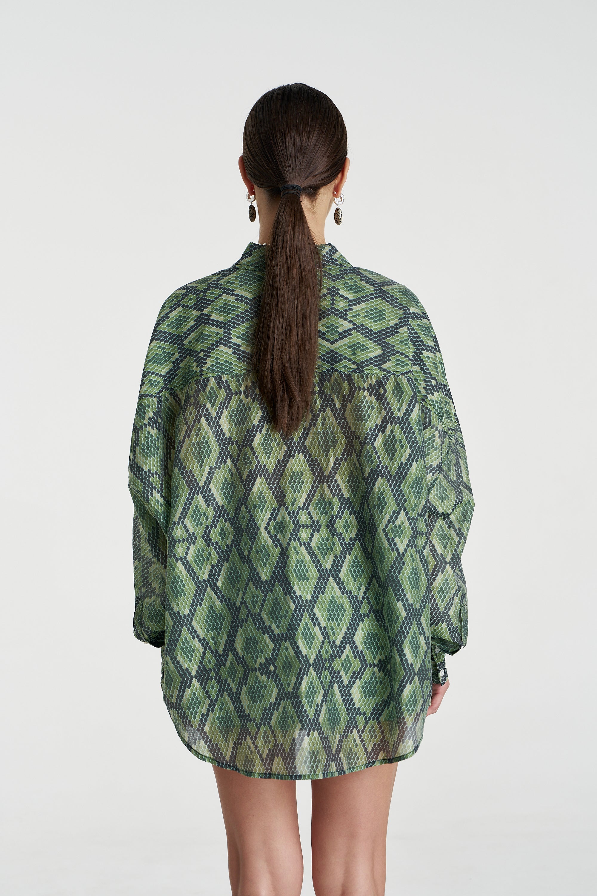SHEER LS SHIRT - VIPER