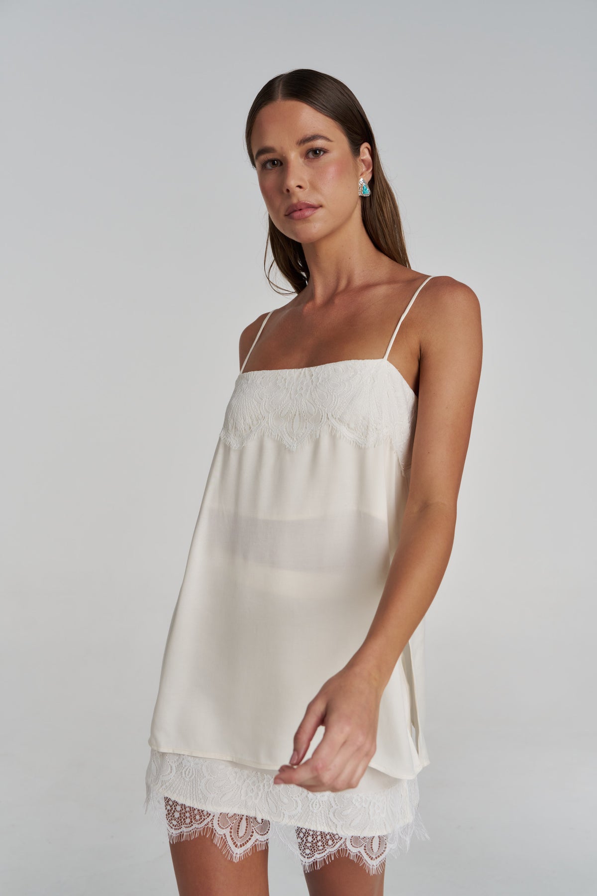 FLORENCE MINI SKIRT - WHITE