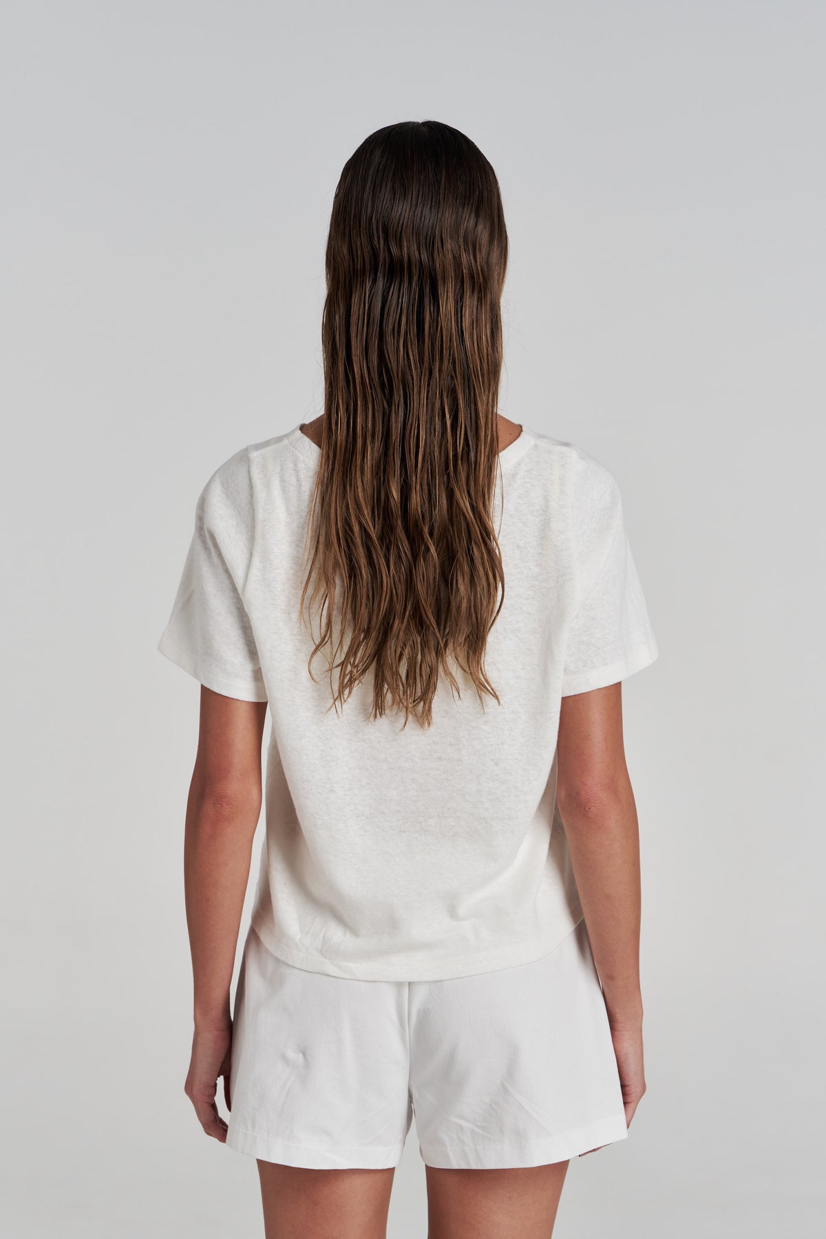 ORCHID SUN TEE - WHITE