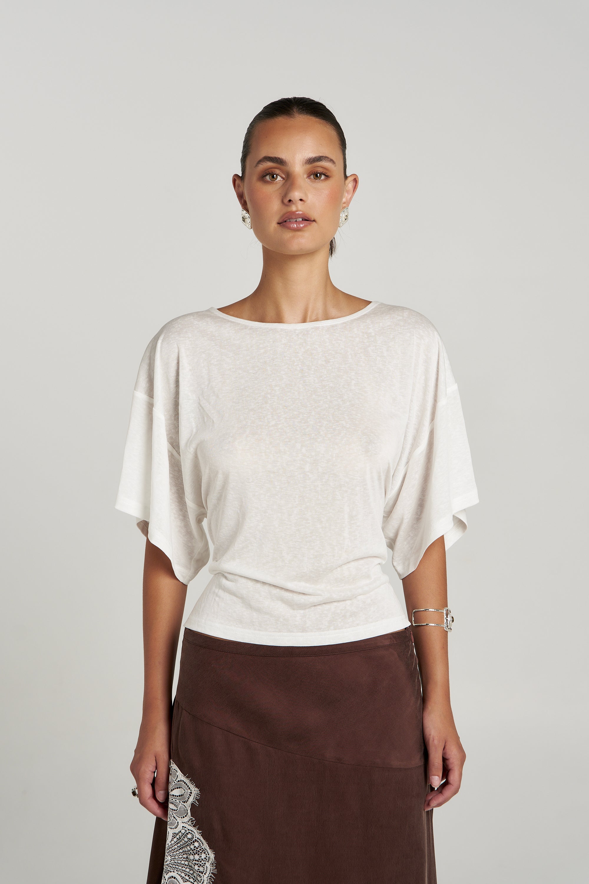 TIA TOP - WHITE